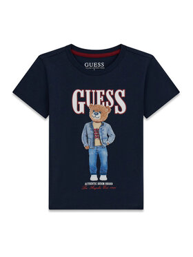 Guess Guess Camiseta N6RI05 K8HM4 Azul marino Regular Fit