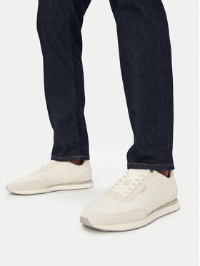 Calvin Klein Zapatillas Calvin Klein Retro Runner Ripstop Aop Ny HM0HM02140 Écru