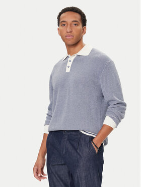 United Colors Of Benetton United Colors Of Benetton Поло 10C1K301N Cиній Regular Fit