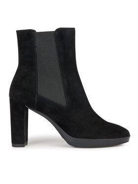 Geox Členková obuv Geox D Walk Pleasure 85 D35TFC 00021 C9999 Čierna