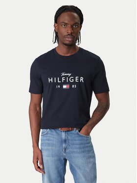 Tommy Hilfiger Tommy Hilfiger Camiseta Brand Love MW0MW41455 Azul marino Regular Fit