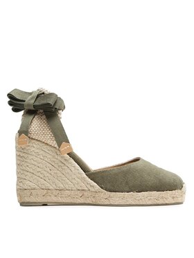 Castañer Espadrilky Castañer Carina/8/002 021642-414 Zelená