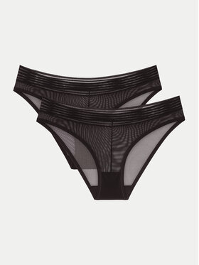 Triumph Triumph Fazonos bugyi szett Tempting Sheer 10218591 Fekete