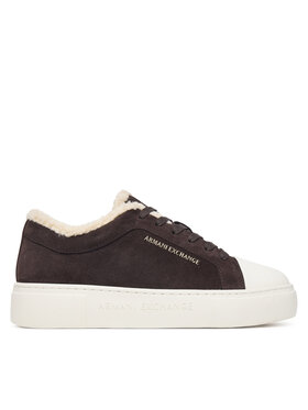 Armani Exchange Sneakers aus Stoff Armani Exchange XW003067 AF27450 U6032 Dunkelbraun