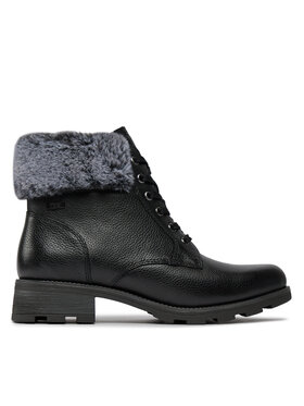 Caprice Šnurovacia obuv Caprice 9-26224-41 Čierna