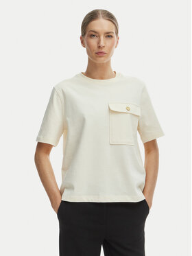 Tommy Hilfiger Tommy Hilfiger Camiseta WW0WW49249 Beis Relaxed Fit