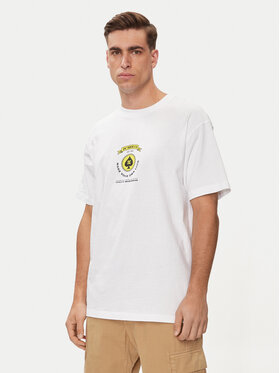 DC Shoes DC Shoes T-shirt Lucky Hand Hss ADYZT05366 Bianco Regular Fit