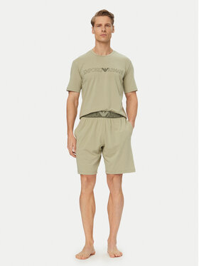 Emporio Armani Underwear Emporio Armani Underwear Pijama EM000400 AF18890 U8046 Verde Regular Fit