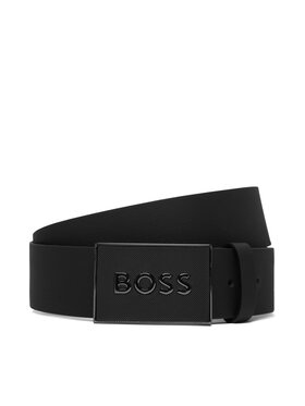 BOSS Чоловічий ремінь BOSS 50471333 Чорний