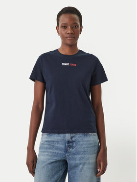 Tommy Jeans Tommy Jeans Camiseta DW0DW22277 Azul marino Regular Fit