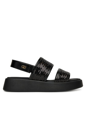 Liu Jo Sandále Liu Jo Amber 01 SA5187 TX055 Čierna