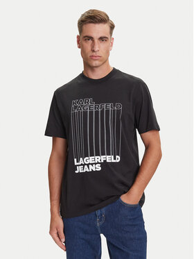 Karl Lagerfeld Jeans Karl Lagerfeld Jeans Camiseta A3M17002 Negro Regular Fit