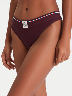 Tommy Hilfiger Tommy Hilfiger Tangas UW0UW06063 Guinda/burdeos