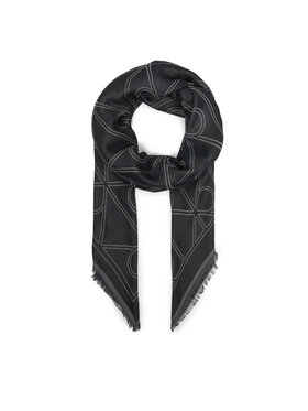 Calvin Klein Tuch Calvin Klein Emblem Aop Contrast Lw Square Sc LV04F8077G Schwarz