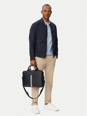 Tommy Hilfiger Geantă pentru laptop Tommy Hilfiger Th Metro Computer Bag AM0AM14517 Negru