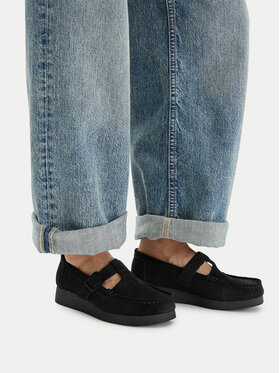 Clarks Туфлі Clarks WallabeeEVOBar 26183153 Чорний