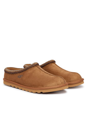 Skechers Papuci de casă Skechers Renten - Ulrich 205605/TAN Maro