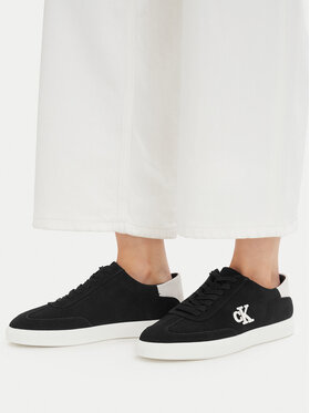 Calvin Klein Sneakers Calvin Klein Low Pro Cups Wt Suede Mg HW0HW03144 Schwarz
