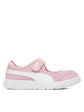 Puma Балетки Puma Courtflex v3 Lina V PS 400578 02 Рожевий