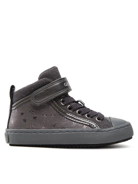 Geox Sneakers aus Stoff Geox J Kalispera G. I J744GI 0DHAJ C1006 M Grau