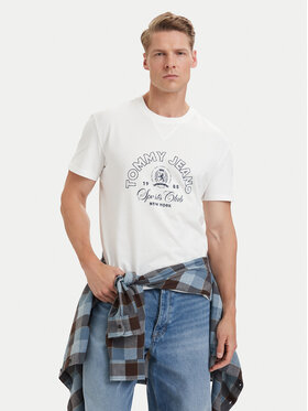 Tommy Jeans Tommy Jeans Camiseta DM0DM23175 Blanco Regular Fit