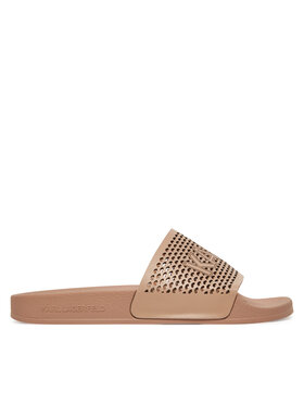 KARL LAGERFELD Шльопанці KARL LAGERFELD Kondo 2.0 KL80915 Бежевий