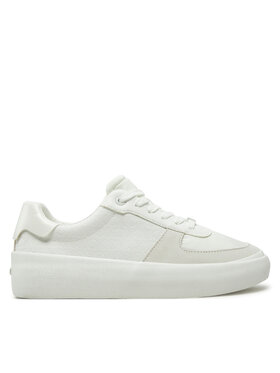 Calvin Klein Sneakersy Calvin Klein Vulc Lace Up - Mono HW0HW02293 Biela