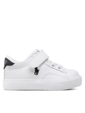 Polo Ralph Lauren Sneakersy Polo Ralph Lauren Theron V Ps RF104104 Biela
