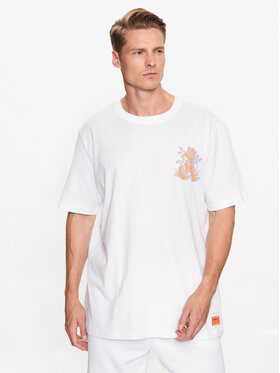 adidas adidas T-Shirt Graphic Glide T-Shirt IB1403 Λευκό Loose Fit