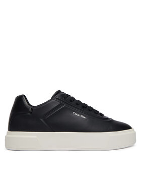 Calvin Klein Sneakersy Calvin Klein Basket Cups Oxf Lup Hf Lth YM0YM01452 Czarny