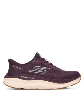 Skechers Sneakersy Skechers Max Run 129200 Bordowy