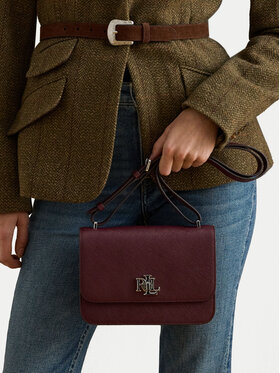 LAUREN RALPH LAUREN Ročna torba LAUREN RALPH LAUREN 431974272007 Bordo rdeča