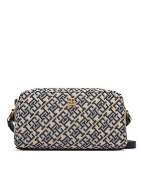 Tommy Hilfiger Soma Tommy Hilfiger Th Grace Camera Bag Jacquard AW0AW18864 Tumši zils