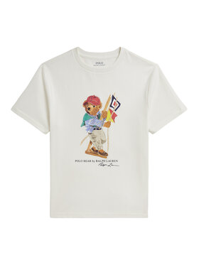Polo Ralph Lauren Polo Ralph Lauren Camiseta 323A12428001 Écru Regular Fit
