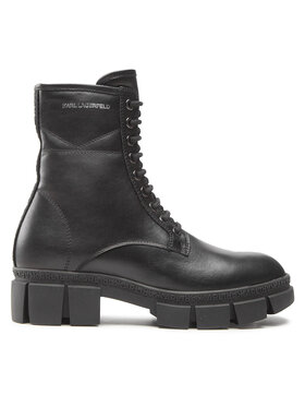 KARL LAGERFELD Šnurovacia obuv KARL LAGERFELD KL43250 Čierna