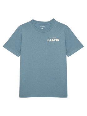 Calvin Klein Calvin Klein Camiseta Small Chest LVCKTJA40B Azul Regular Fit