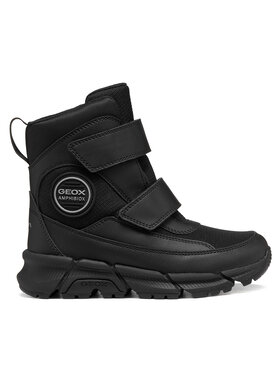 Geox Bakancs Geox J Flexyper Plus Boy B Abx J66LCG 0FU54 C9999 M Fekete