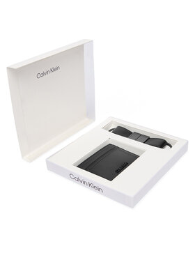Calvin Klein Darčekový set Calvin Klein Gs Ccholder 6Cc + Keyfob K50K512393 Čierna