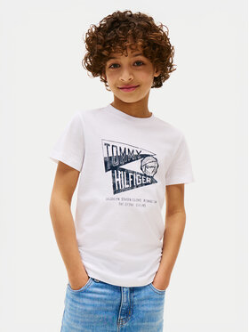 Tommy Hilfiger Tommy Hilfiger T-shirt Graphic KB0KB09719 Bijela Regular Fit