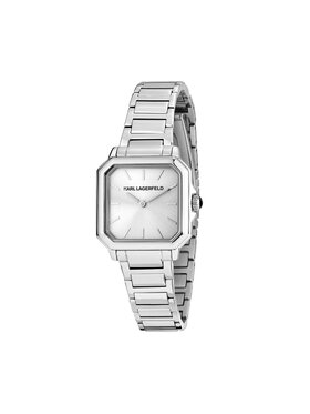 KARL LAGERFELD Hodinky KARL LAGERFELD R0553102506 Strieborná