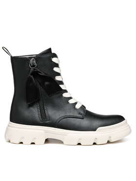 Geox Čižmy Geox J Junette Girl J36HVG 000BC C9B1P S Čierna