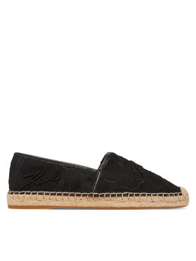KARL LAGERFELD Espadrilky KARL LAGERFELD Kamini KL80121A Černá