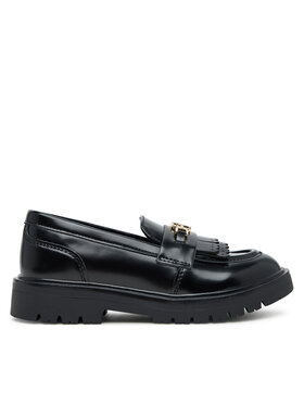 Tommy Hilfiger Poltopánky Tommy Hilfiger Low Cut Shoe T3A4-34011-1453 S Čierna