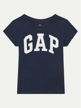 Gap Gap Majica 460525-11 Mornarsko modra Regular Fit
