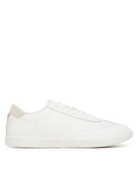 Calvin Klein Sneakers Calvin Klein Low Top Lace Up Tmbl Lth HM0HM01803 Weiß