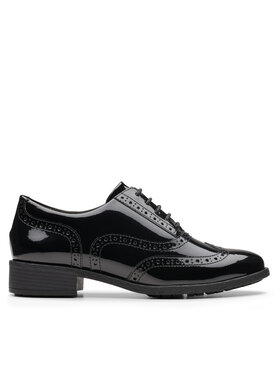 Clarks Оксфорди Clarks Havisham Oak 26178710 Чорний