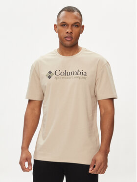 Columbia Columbia Camiseta Csc Basic Logo™ 1680053 Marrón Regular Fit