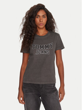Tommy Jeans Tommy Jeans Camiseta Varsity DW0DW21966 Negro Regular Fit