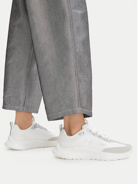 Calvin Klein Tenisice Calvin Klein Light Eva Runner Nyl-Sue HW0HW03149 Bijela
