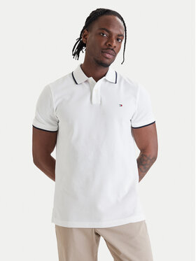 Tommy Hilfiger Tommy Hilfiger Polo Pique MW0MW42748 Blanco Regular Fit